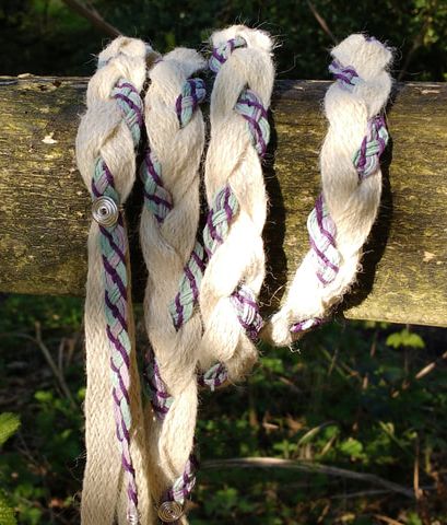 How to Tie a Handfasting Cord -- The Infinity Knot